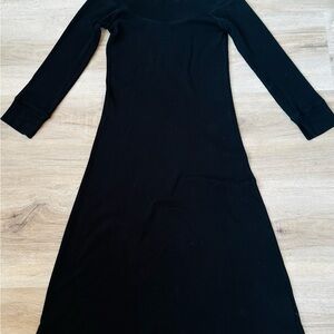 Ralph Lauren Blue Label Black Long Sleeve Dress Size Small